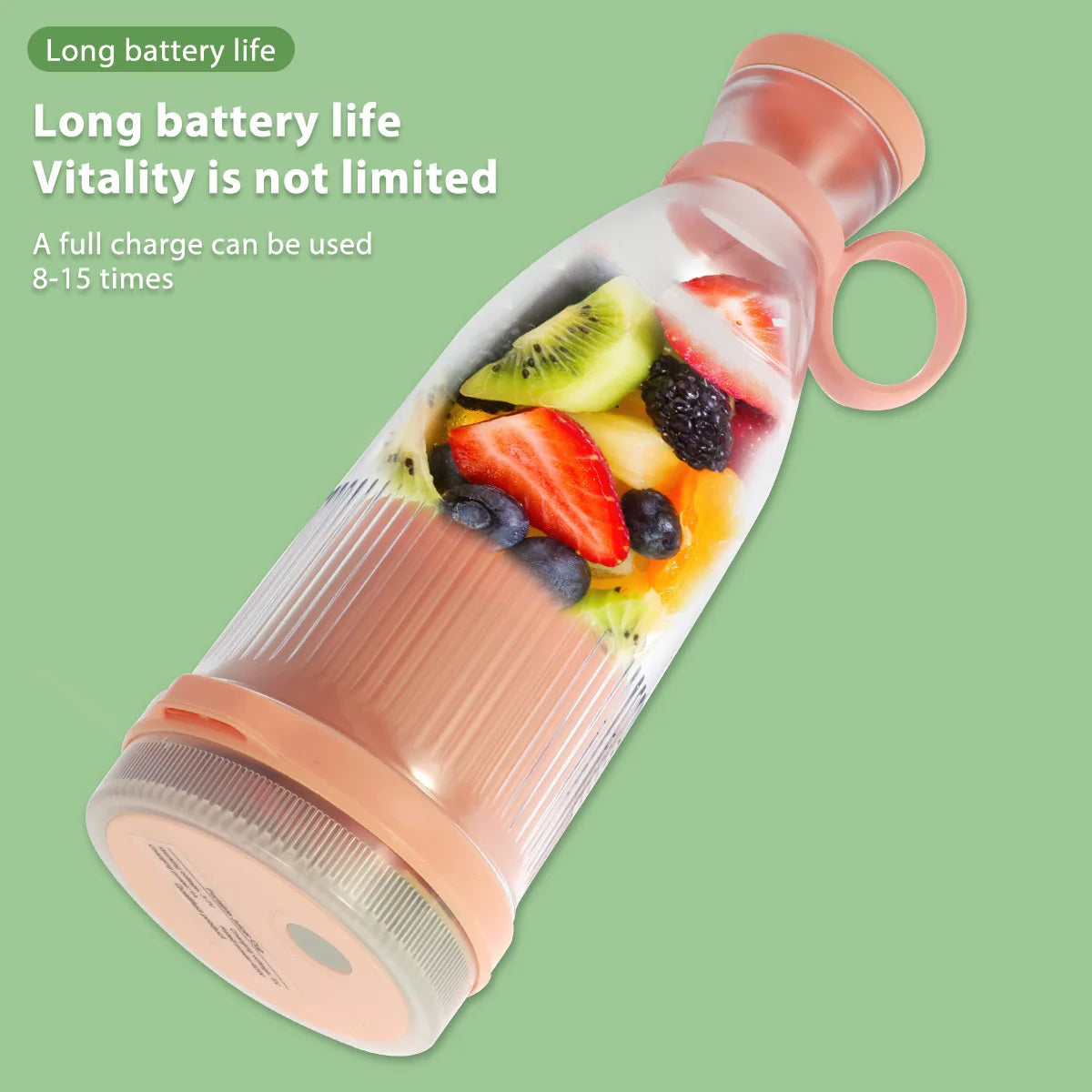Portable USB Rechargeable Mini Juice Blender | Travel Smoothie Maker