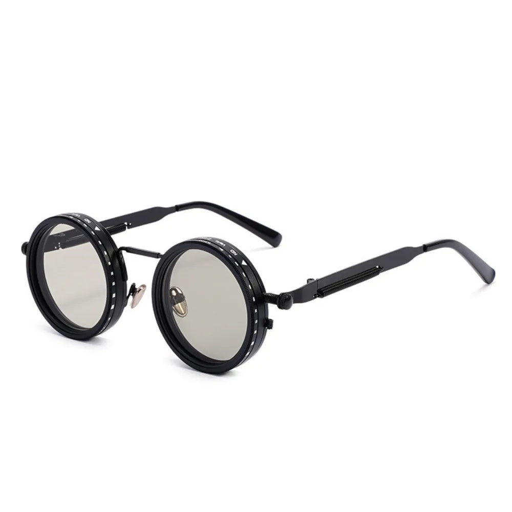 Retro Adjustable Dimming Sunglasses | 9-Level UV Protection