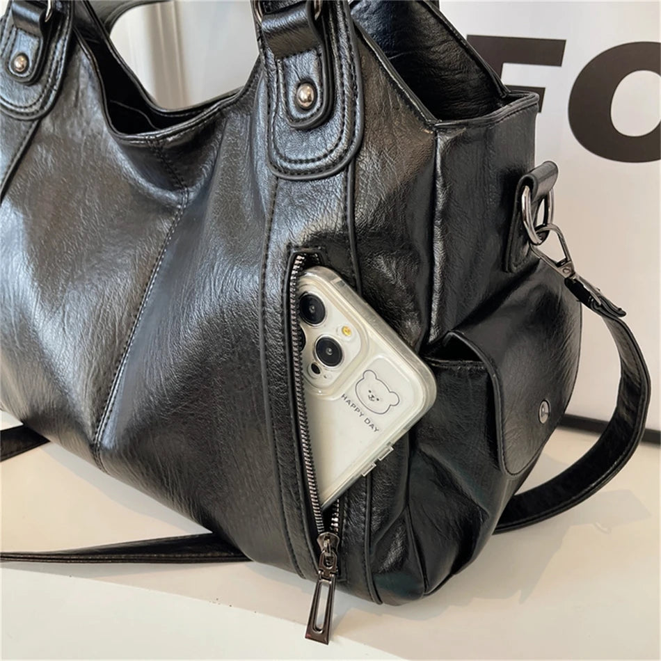 Stylish Large Capacity Shoulder Handbag | Versatile Tote Bag for Women