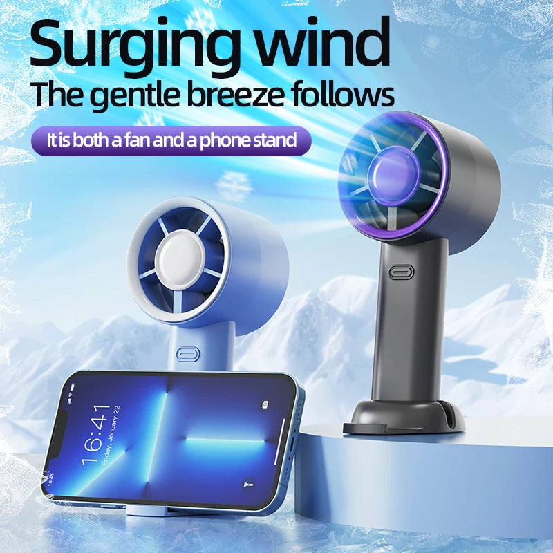 Portable Mini Handheld Fan | USB Rechargeable Mute Travel Fan