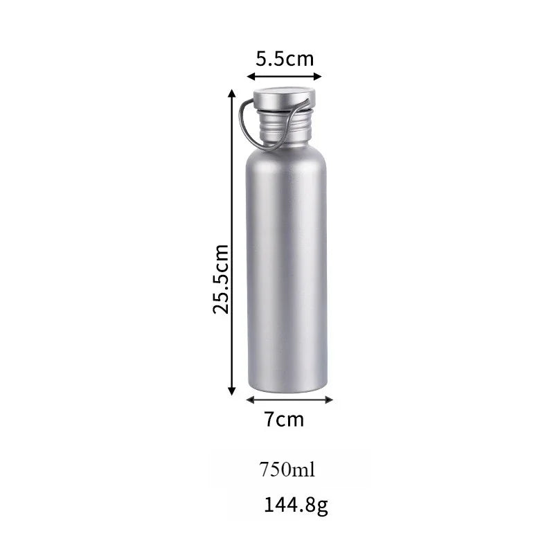 Outdoor Titanium Water Bottle | Lightweight Cycling Hydration Solutions