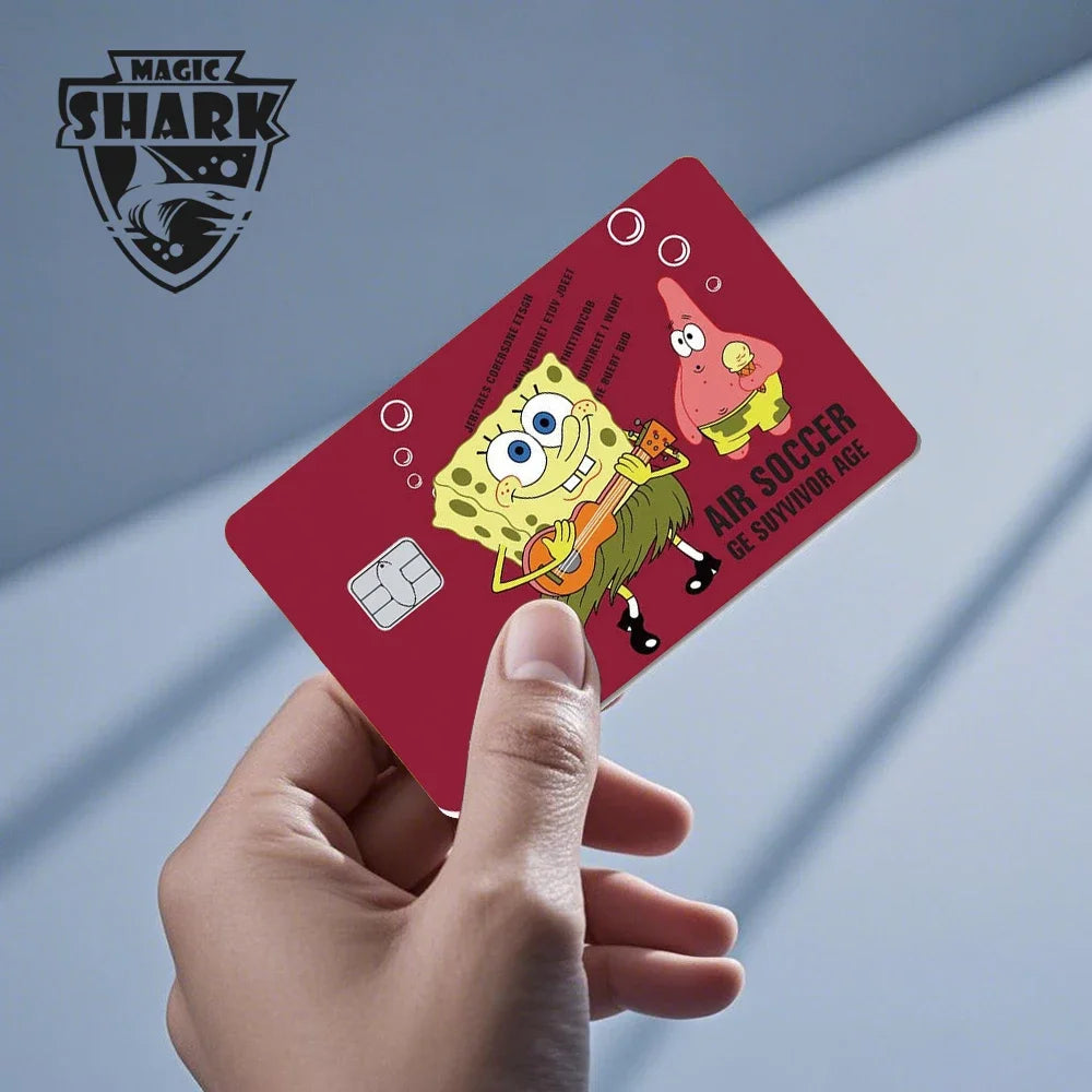 Cartoon Waterproof Skin Cover Sticker for Credit and Debit Cards