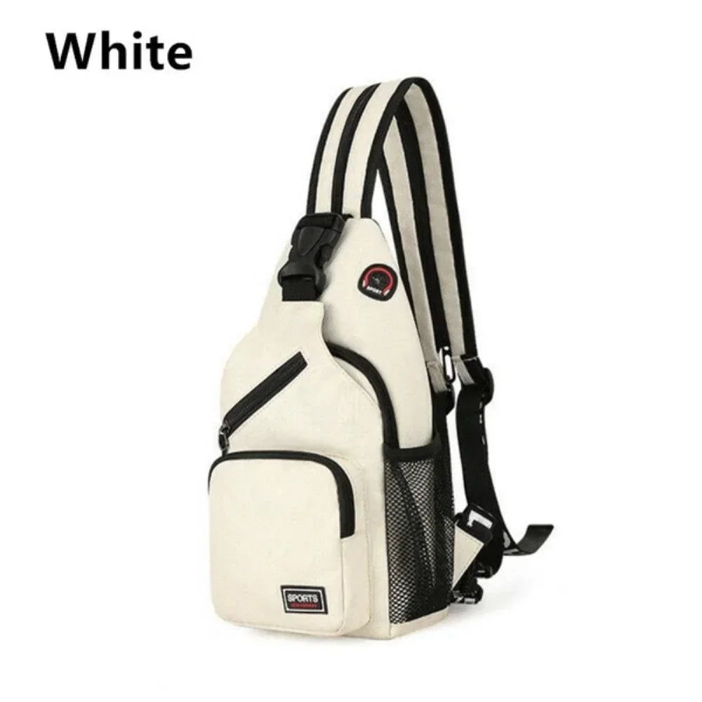 Multi-functional Messenger Backpack with Headphone Hole | Travel Companion