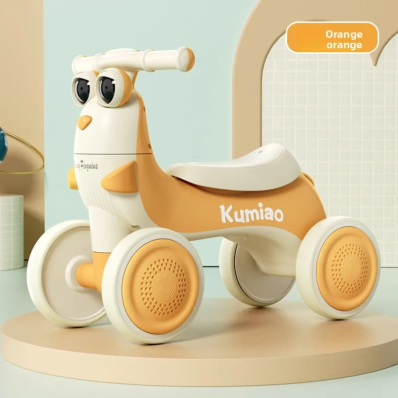 4-Wheel Kids Bike Scooter | Fun & Safe Ride-On Toy for Toddlers