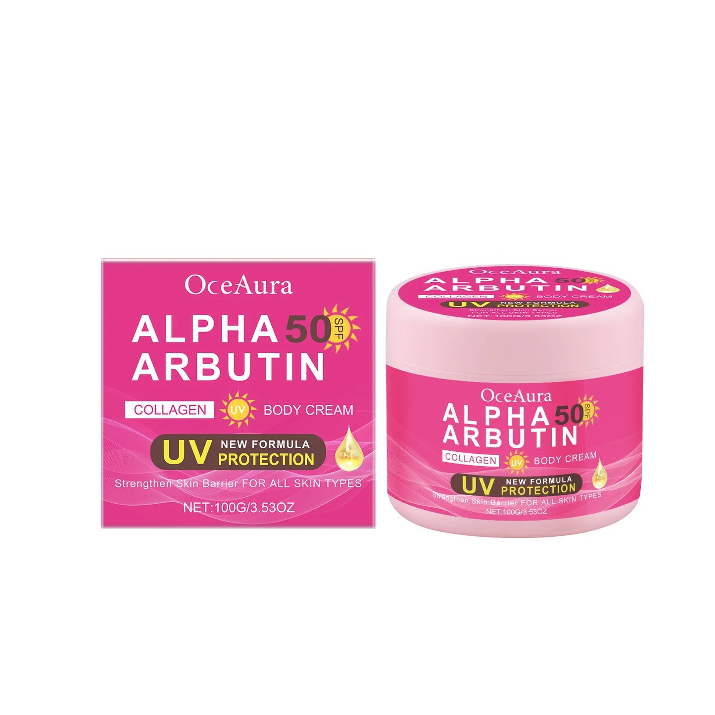Hydrating Body Cream for Dull Skin | UV Protection & Brightening