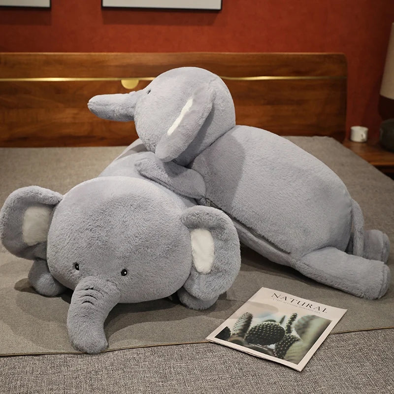 Giant Round Elephant Plush Doll | Cozy Home Decor Gift