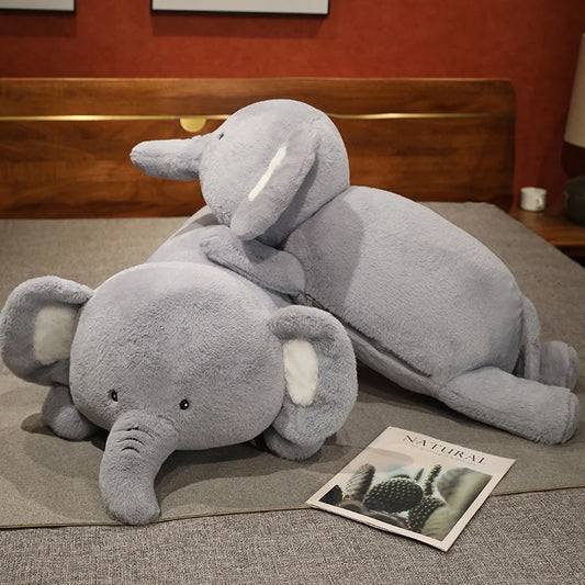 Giant Round Elephant Plush Doll | Cozy Home Decor Gift