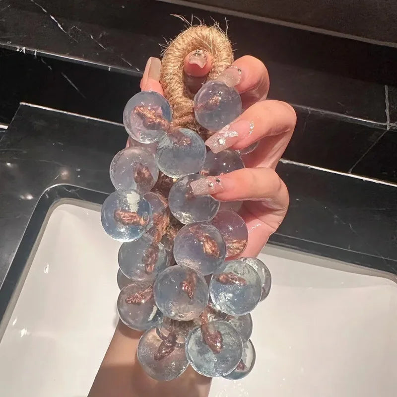 Crystal Transparent Grape Air Freshener Soap | Bathroom Decor
