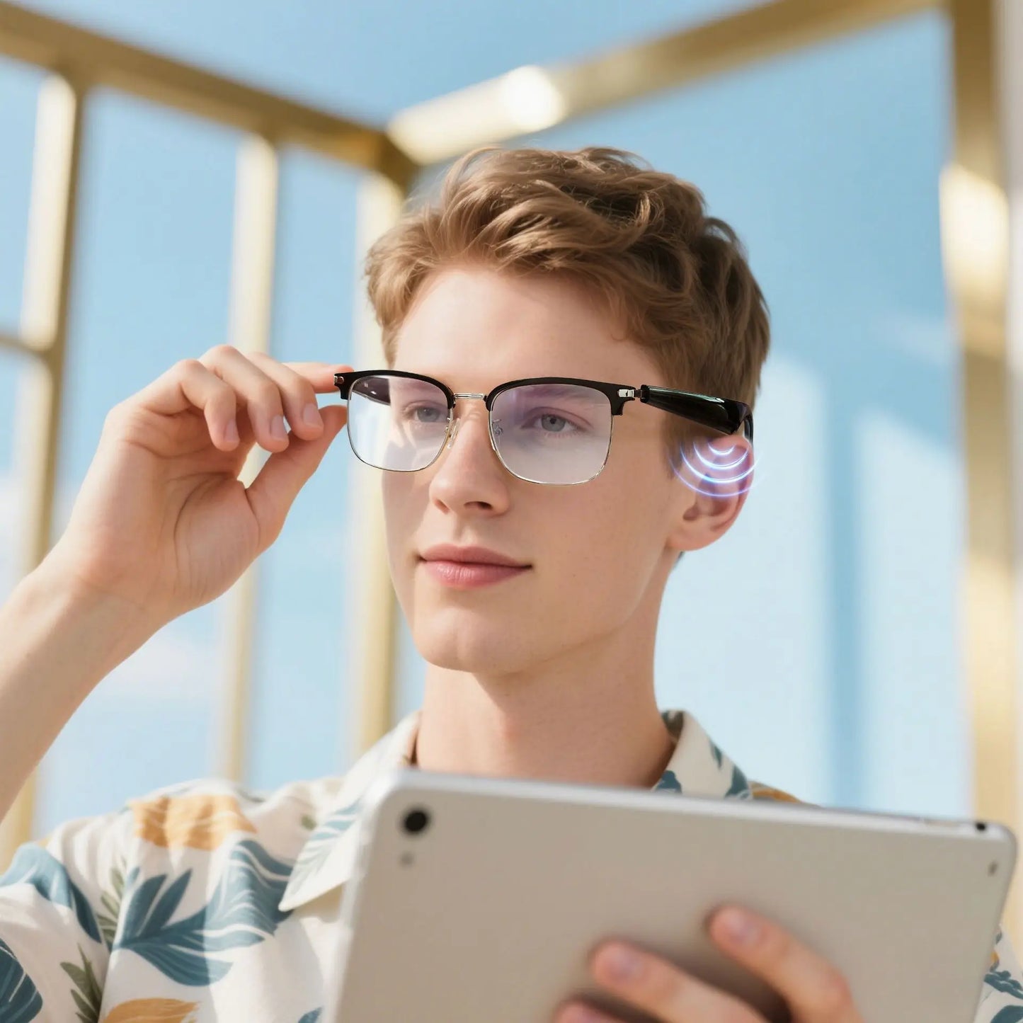 Cutting-Edge Bluetooth Smart Glasses | Real-Time Translation for Travel 2026