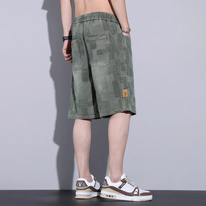 Casual Men's Baggy Denim Shorts | Summer Fashion Streetwear