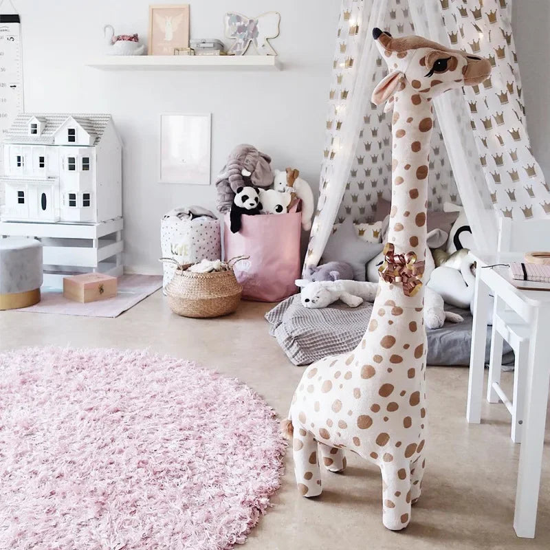 Big Plush Giraffe Doll Toy | Soft Stuffed Animal for Kids