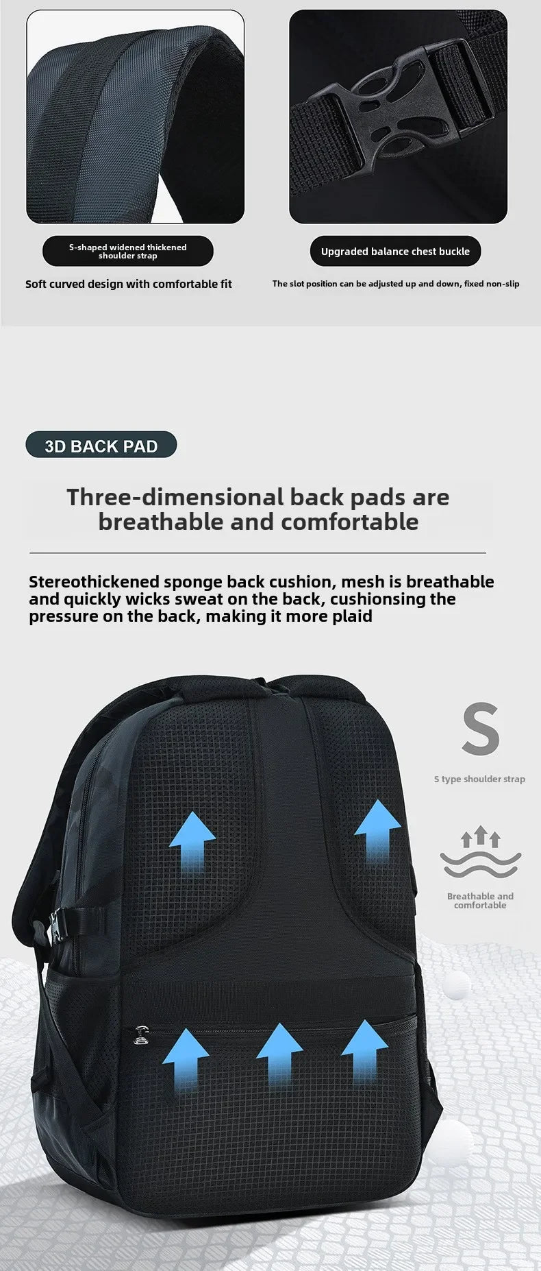 Camouflage School Backpack for Teens | Waterproof Student Bag