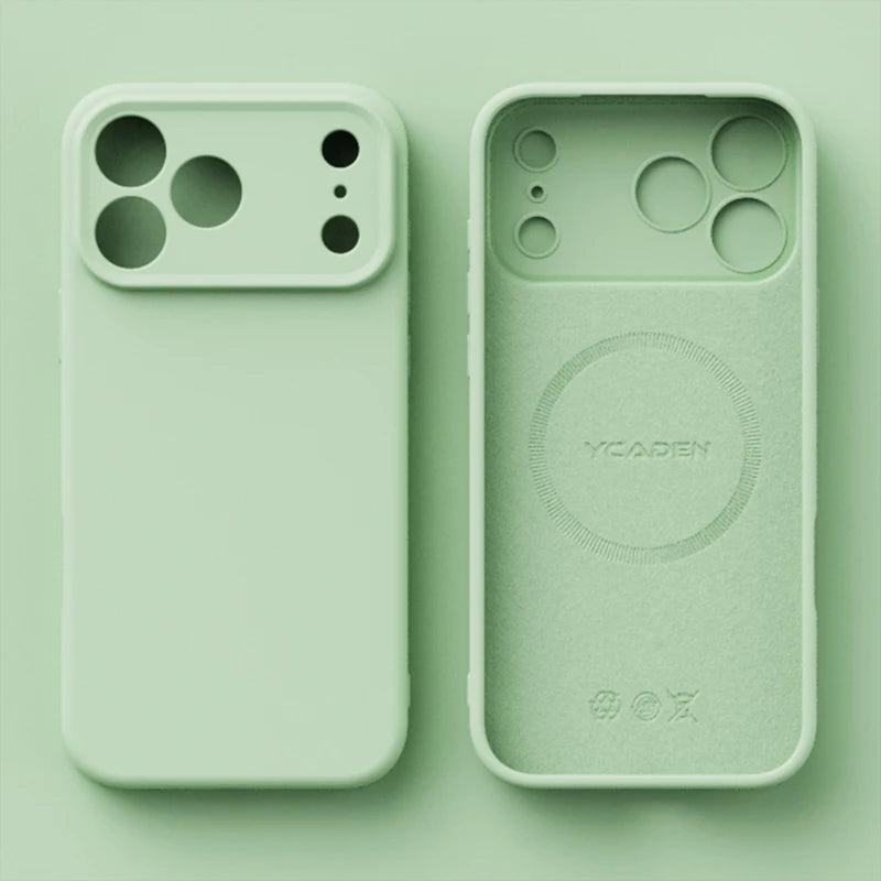Silicone Magnetic Phone Case for iPhone | Shockproof & Sleek