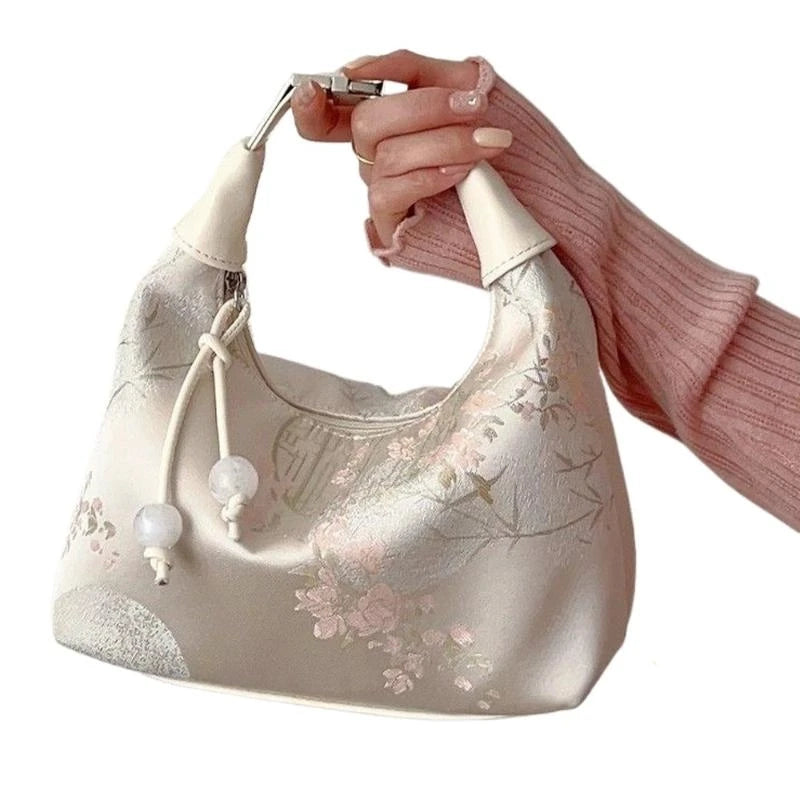Bolso de mano bordado elegante de estilo chino | Bandolera versátil