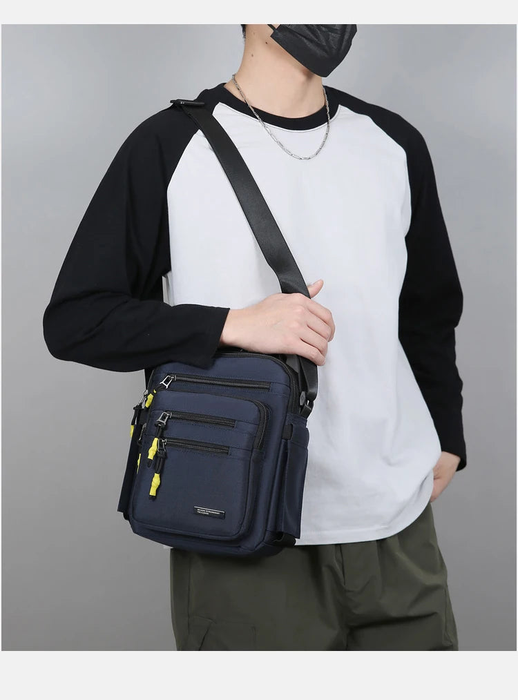 Bandolera de viaje multifuncional para hombre | Elegante y duradera