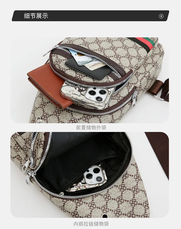 Fashionable Waterproof Crossbody Bag for Men and Women | Large Capacity