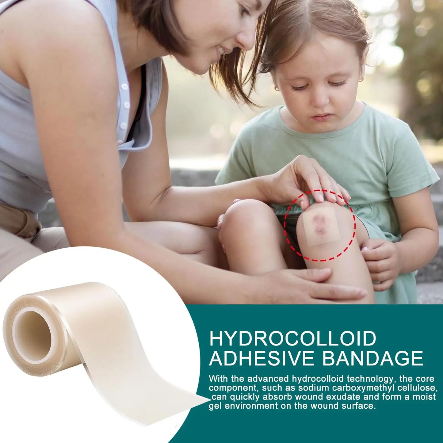 Hydrocolloid Roll Waterproof Pimple Patches | Flexible Skin Dressings