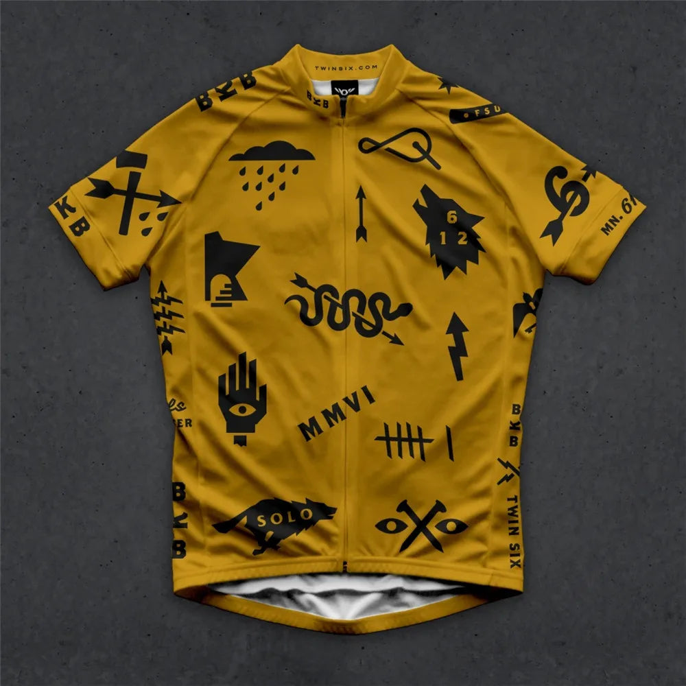 Men's Cycling Jersey | Quick Dry Summer MTB Top with Sun Protection