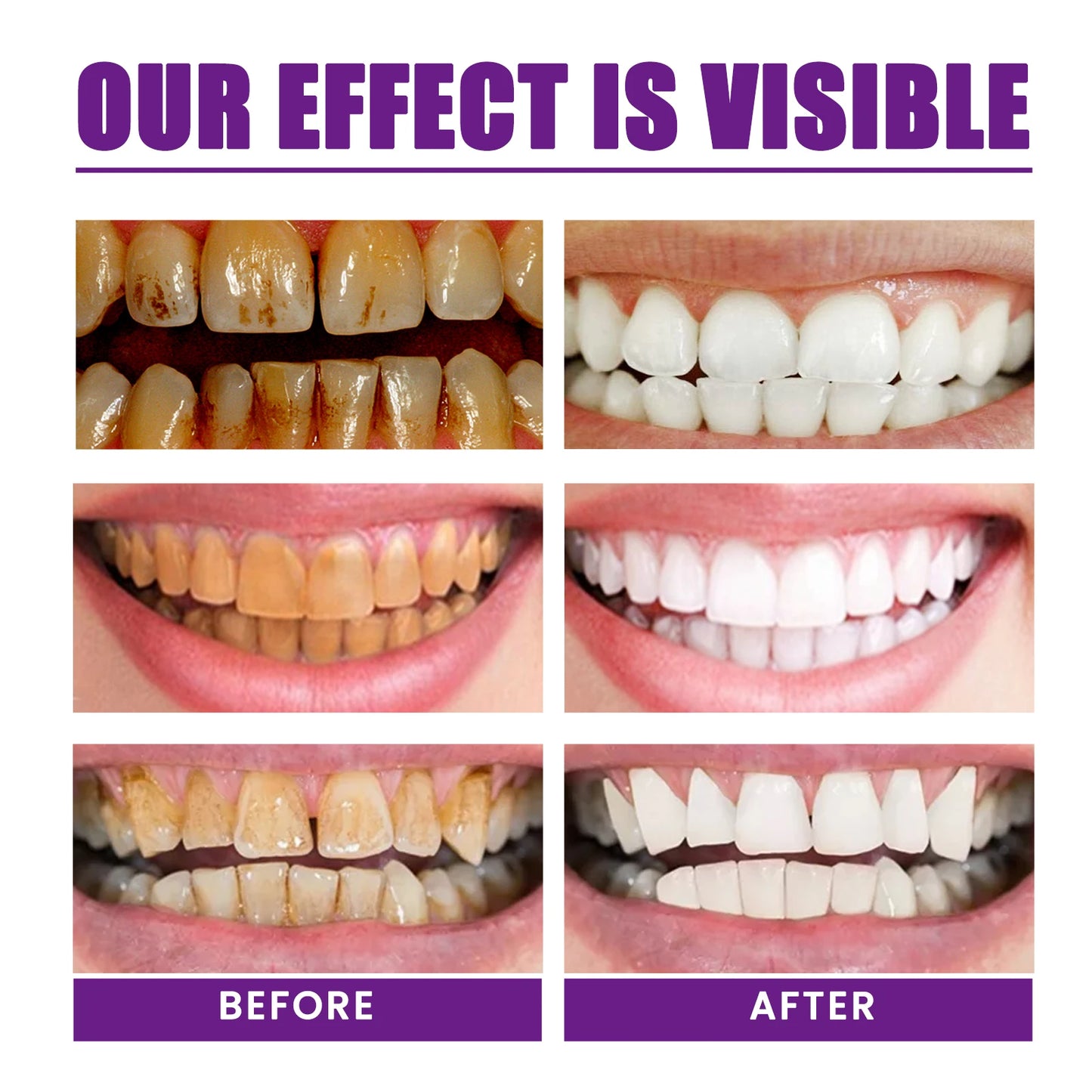 Premium Purple Brightening Toothpaste for Whitening & Freshness