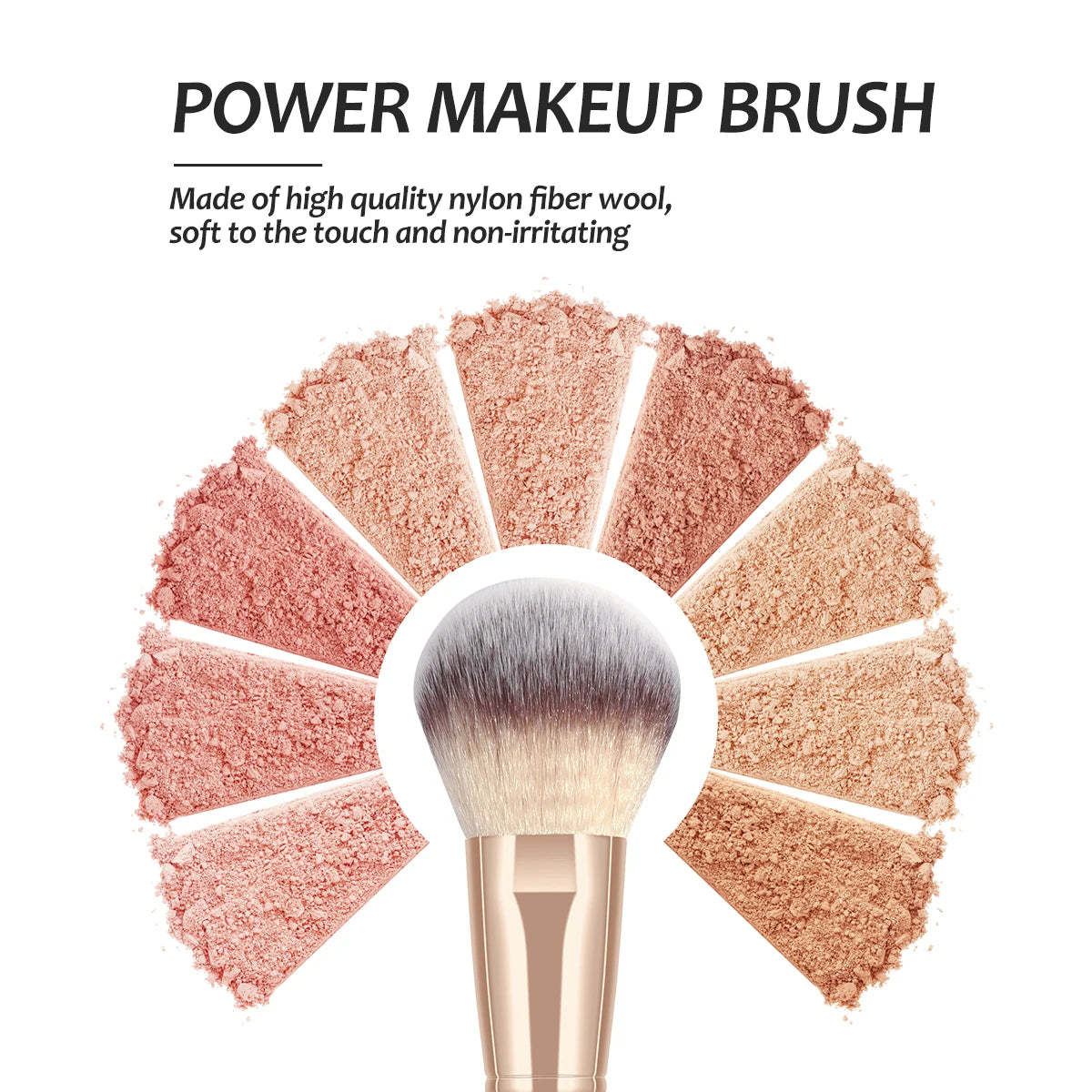 7-Piece Makeup Brush Set | Soft & Durable Beauty Tools