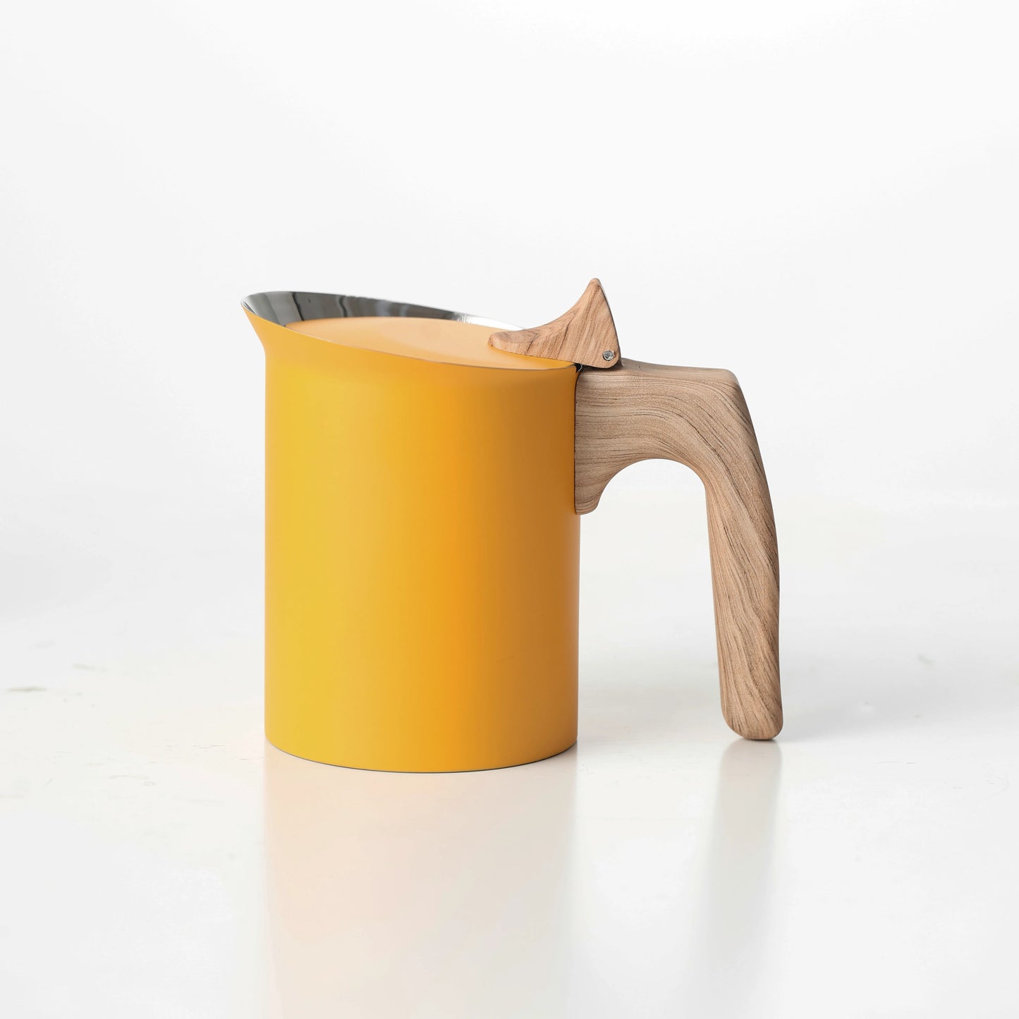 Nordic Style Matte Yellow Stainless Steel Moka Pot | Perfect Brew