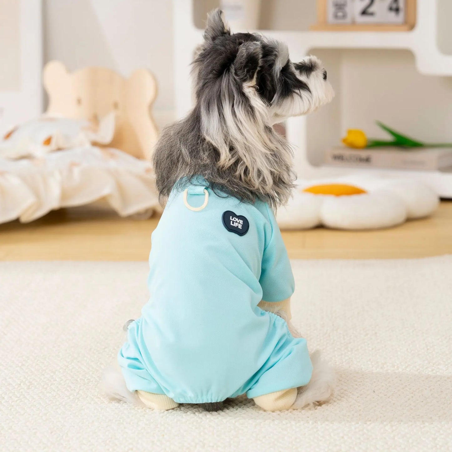 Pet clothing outdoor  dog four-legged outfit spring and summer new dog clothes cat spring and summer clothes for sun protection