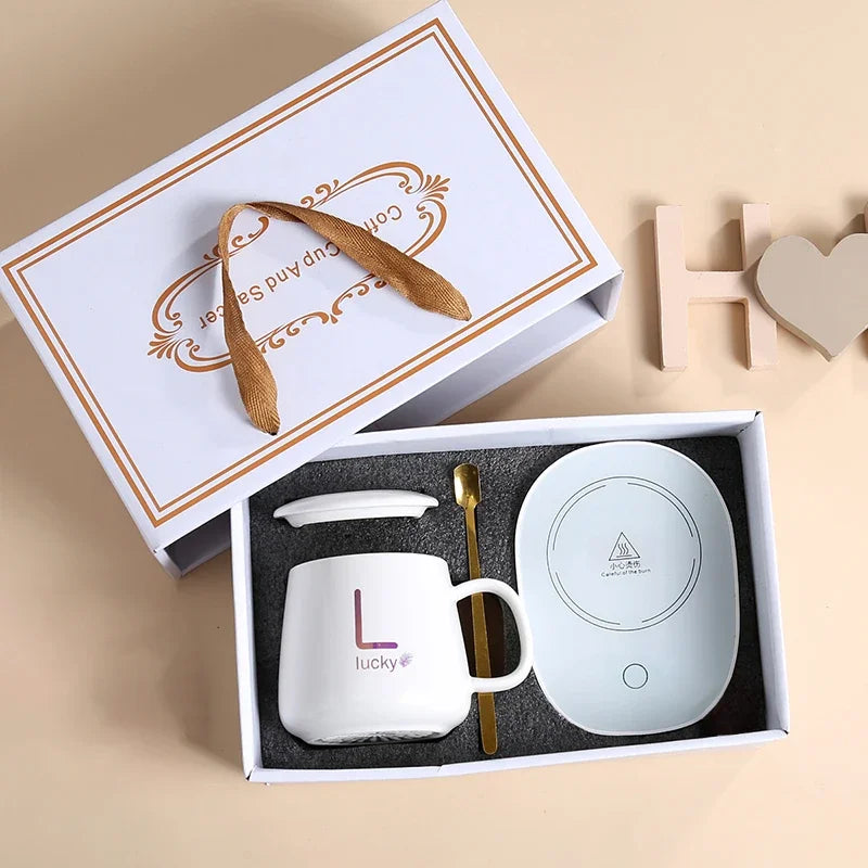 Portable Thermostatic Ceramic Coffee Cup | Perfect Gift Idea