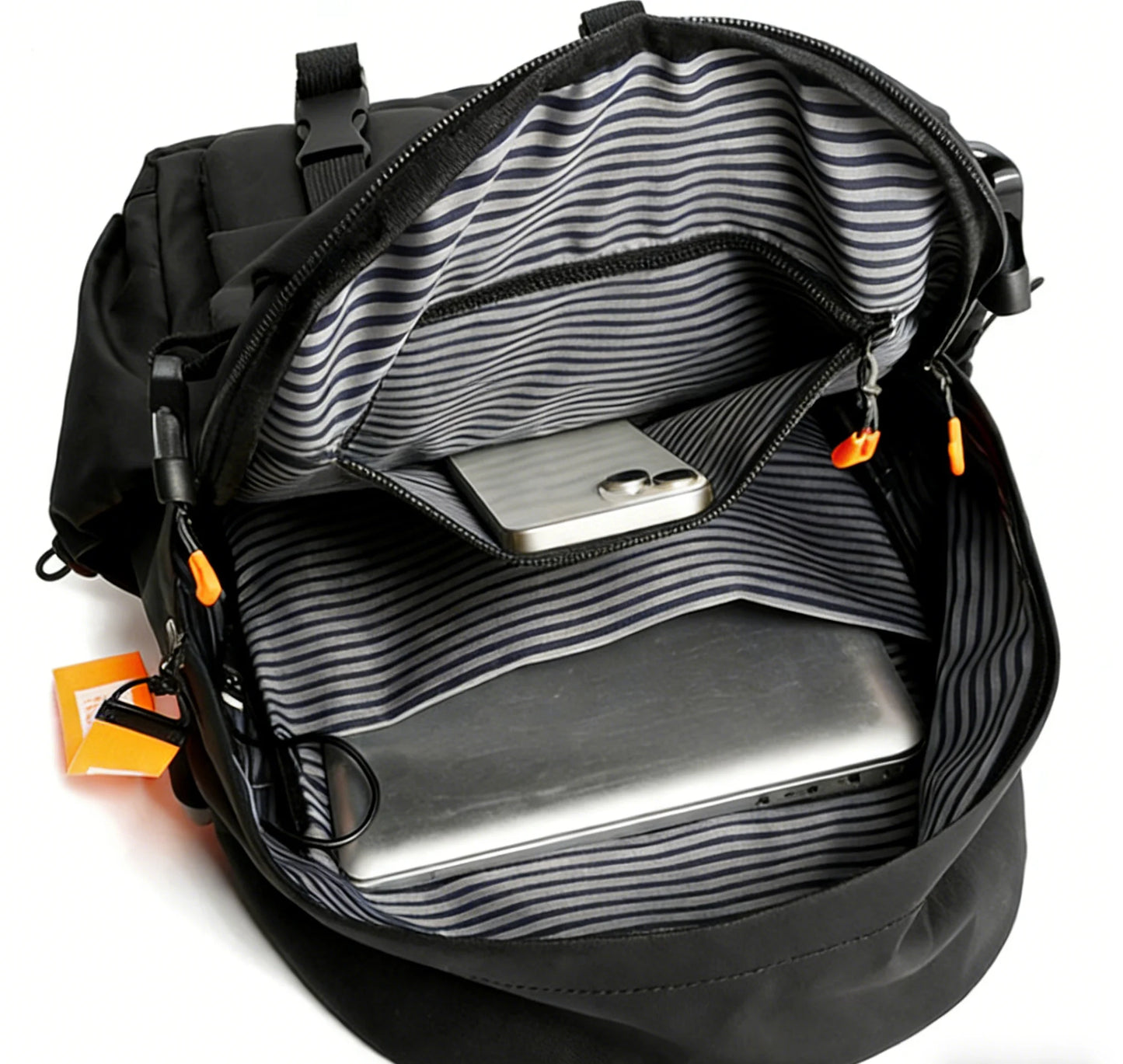 Mochila impermeable de lujo para hombre | Bolsa espaciosa para viajes y escuela