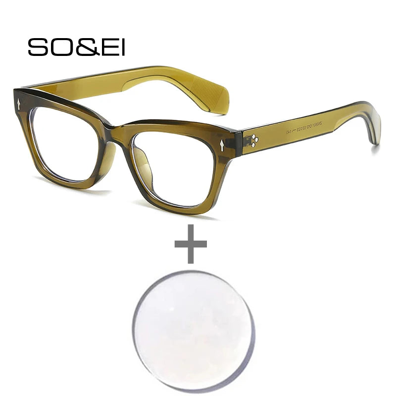Stylish Retro Cat Eye Prescription Glasses | Fashionable Eyewear