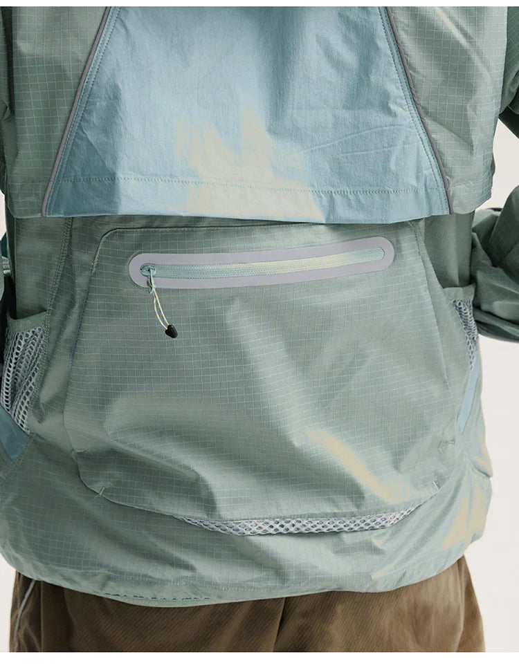 Transformable Outdoor Jacket & Cycling Suit | 3-in-1 Adventure Gear