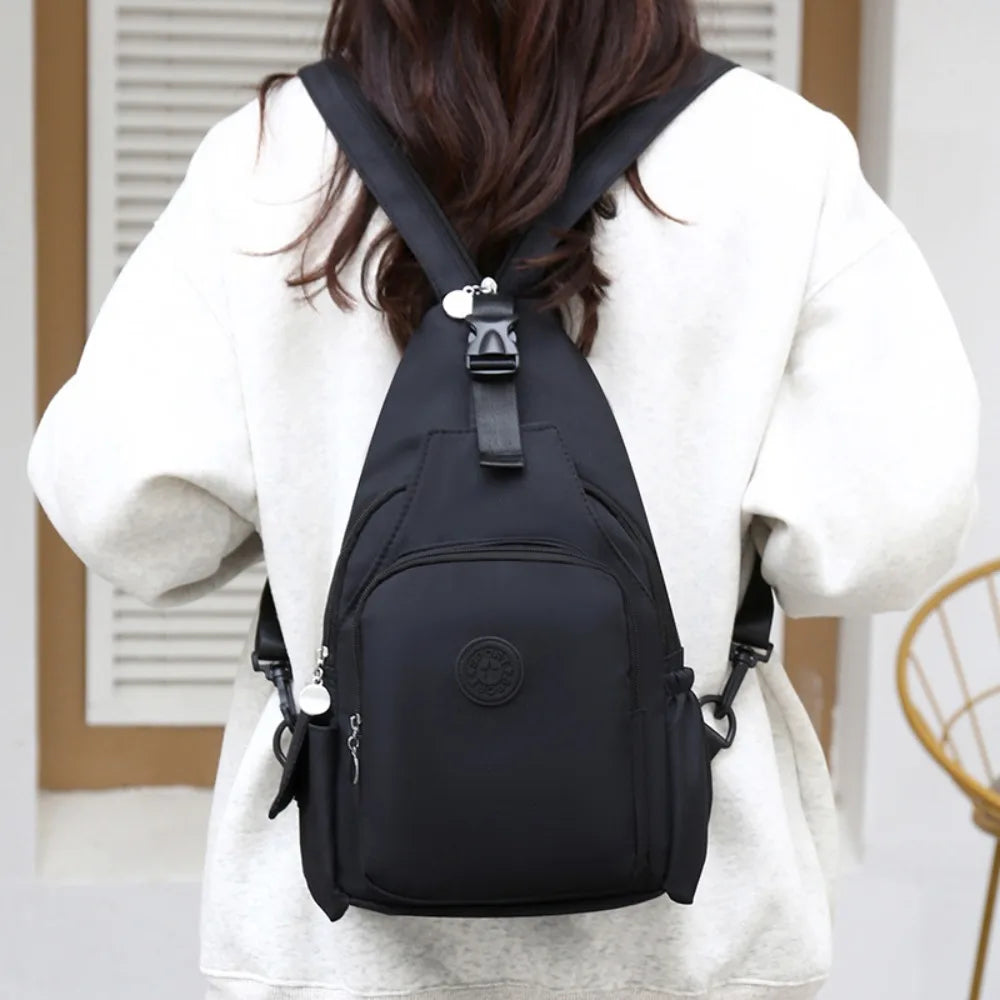 Casual Multi-Functional Nylon Chest Bag | Stylish and Practical