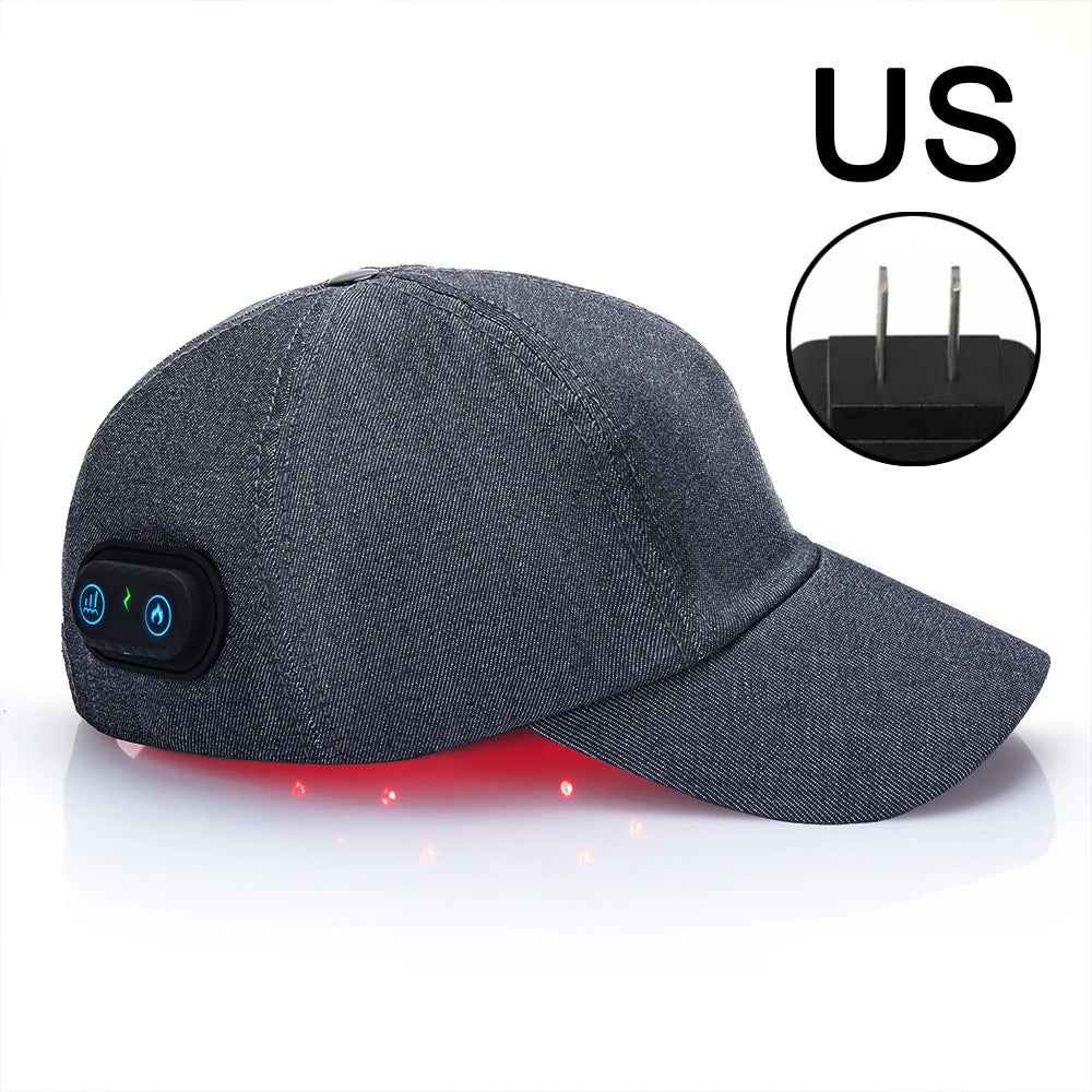 Infrared LED Hair Growth Cap | Red Light Therapy for Regrowth