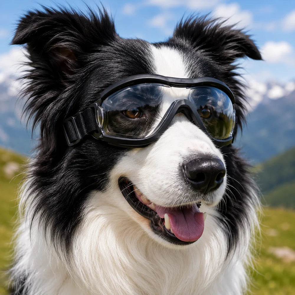 Adjustable Dog Sunglasses | UV Protection Goggles for Pets