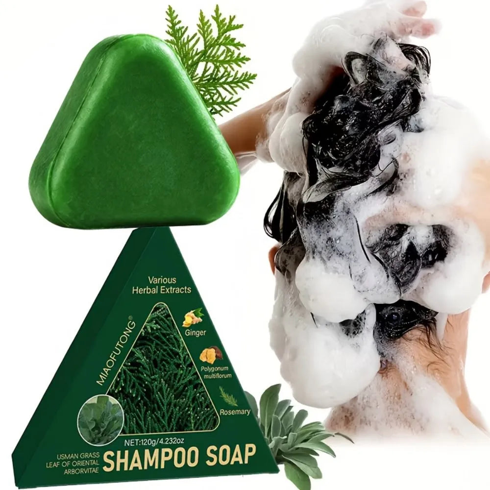 Natural Herbal Shampoo Soap | Nourishing Hair Care for All