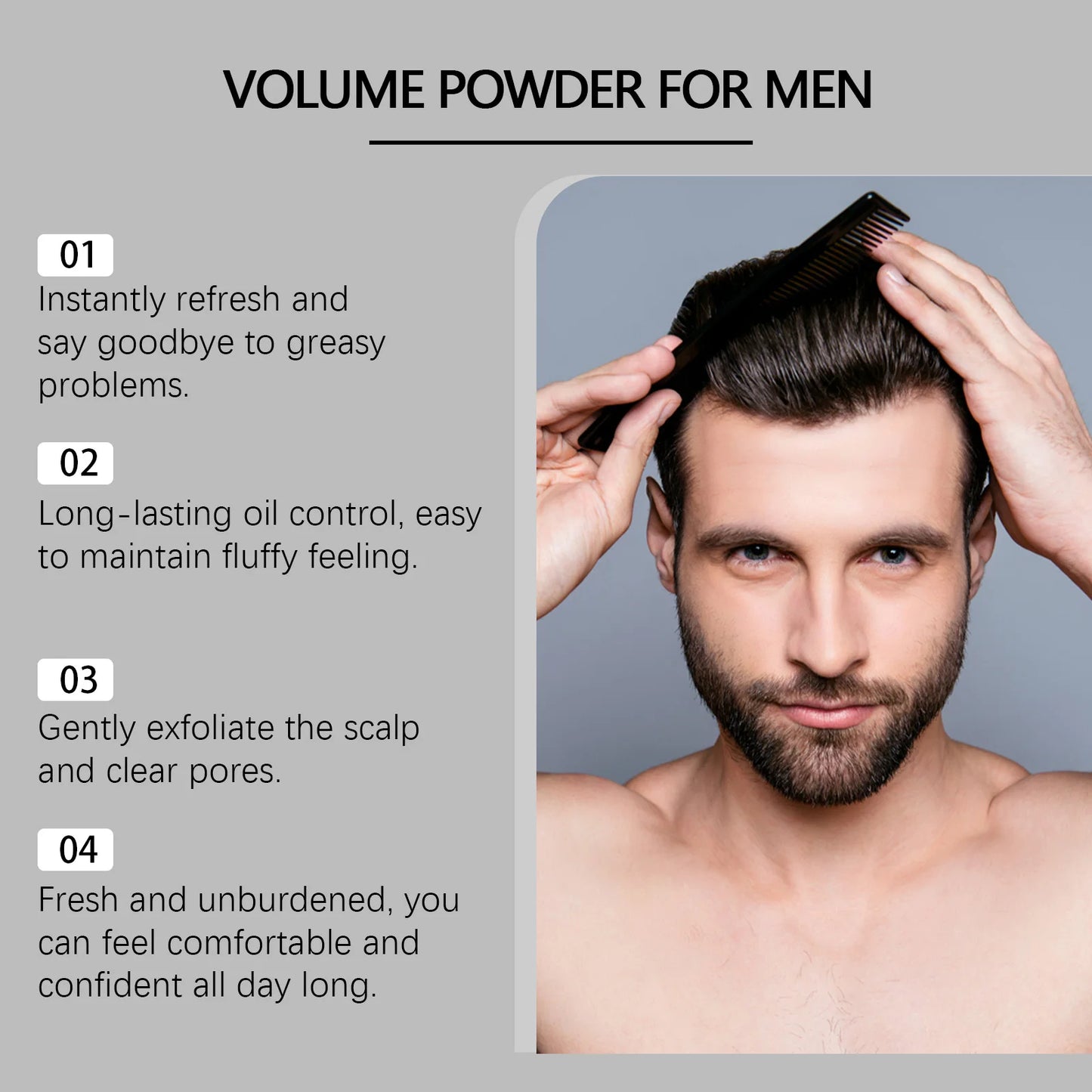 Volumizing Hair Powder | Long-Lasting Oil Control Texturizer