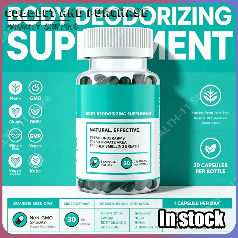 Natural Chlorophyll Capsules for Digestive & Skin Health Support