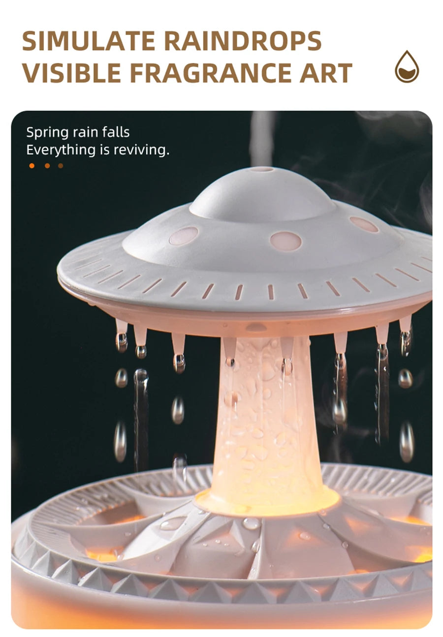 LED Aroma Diffuser with Remote | 7-Color Humidifier for Home