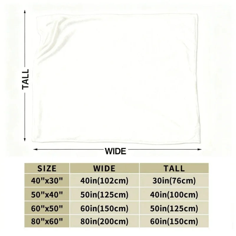 Ultra Soft Flannel Fleece Blanket | Lightweight Cozy Throw
