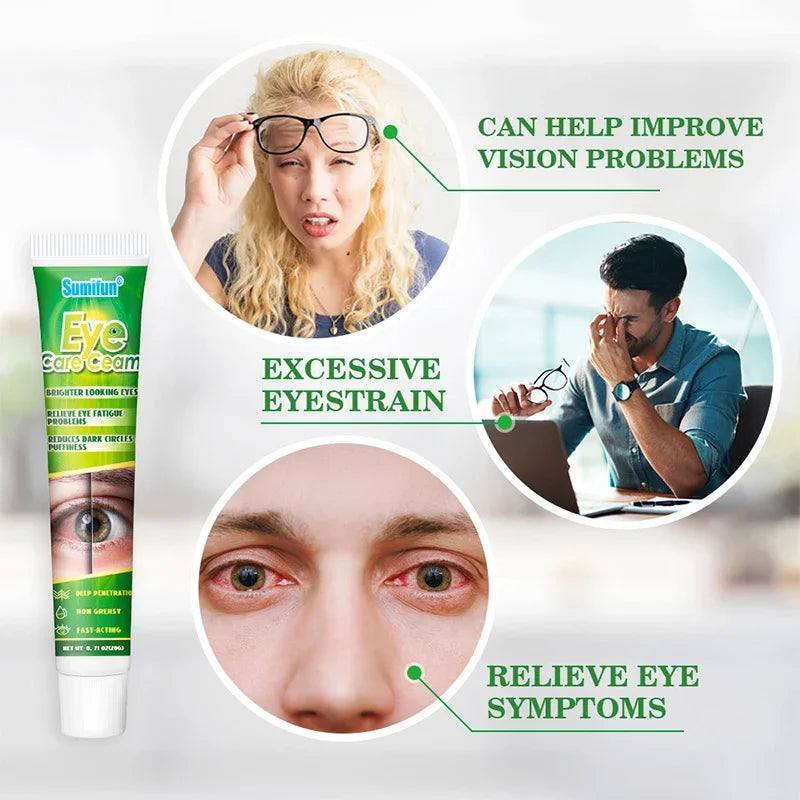 Herbal Eye Care Cream for Dark Circles & Puffiness Relief