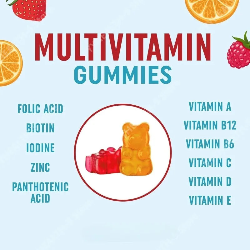Kids Multivitamin Gummies for Immunity & Growth | 60 Count