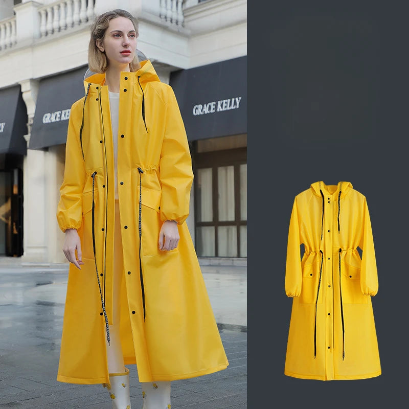 Lightweight Waterproof Hooded Raincoat for Adults | Outdoor Essential