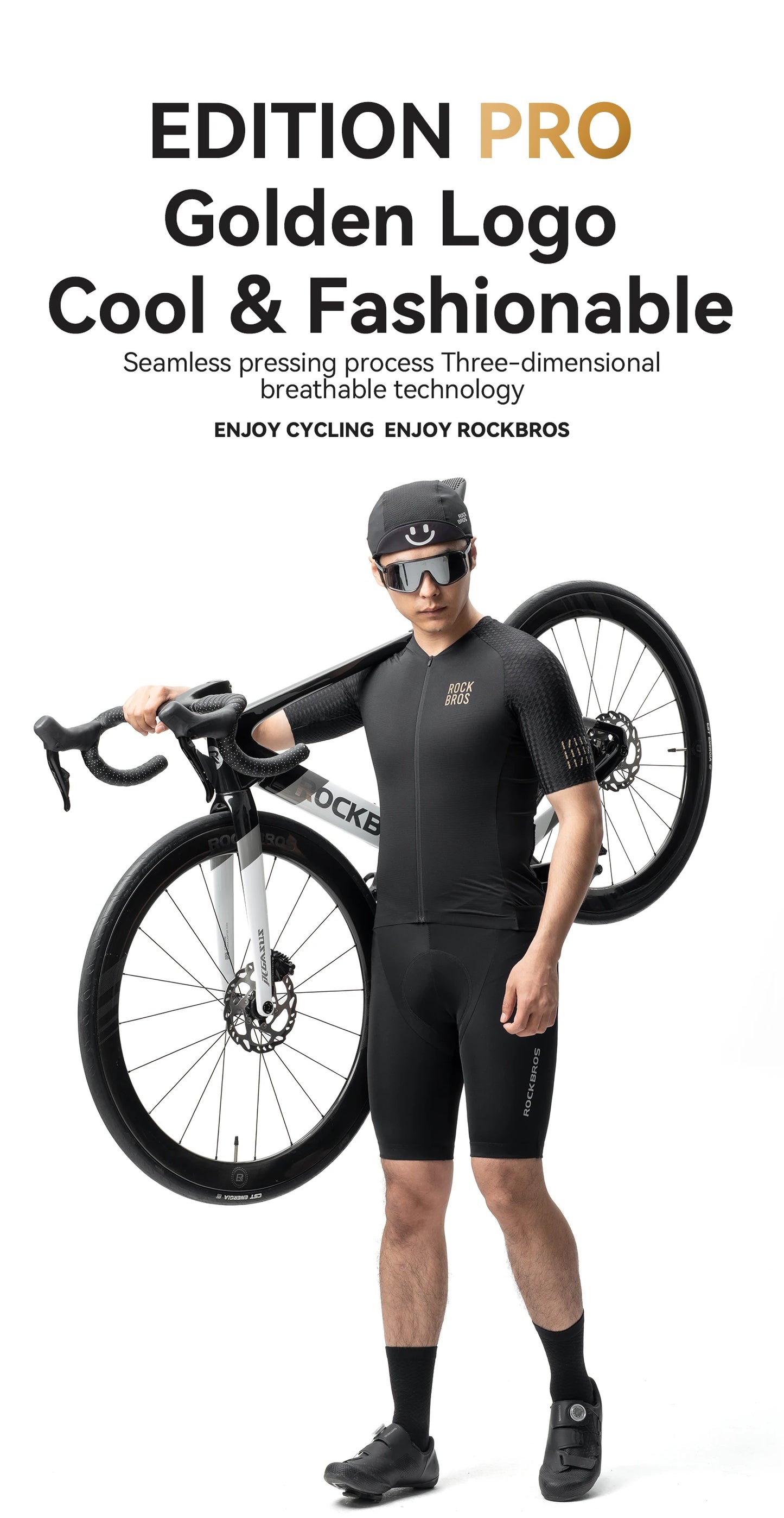 Breathable Short Sleeve Cycling Jersey | Windproof & Reflective Shirt
