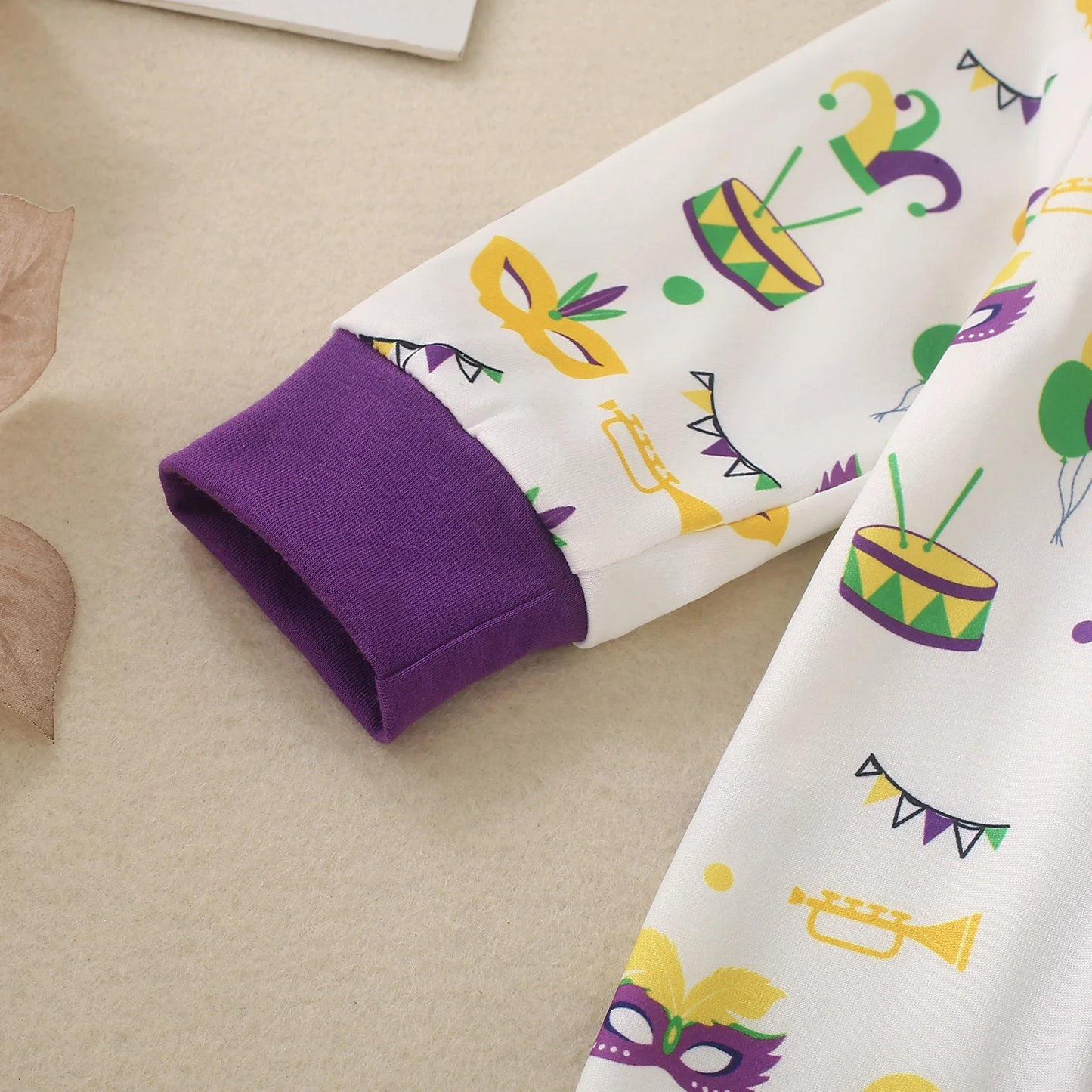 Unisex Baby Long Sleeve Balloon Print Romper | Adorable Infant Outfit
