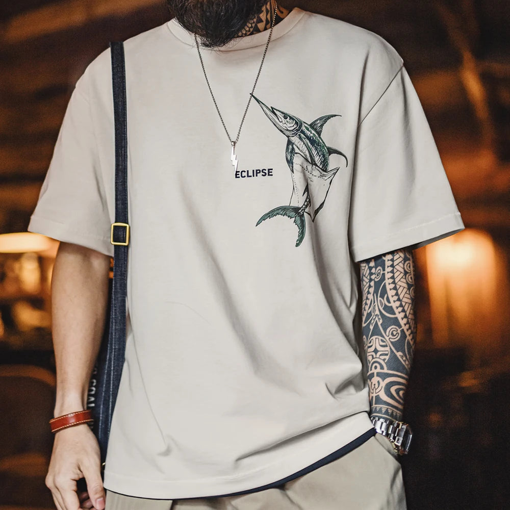 Men's Casual Printed Short Sleeve T-Shirt | Summer Comfort Tee