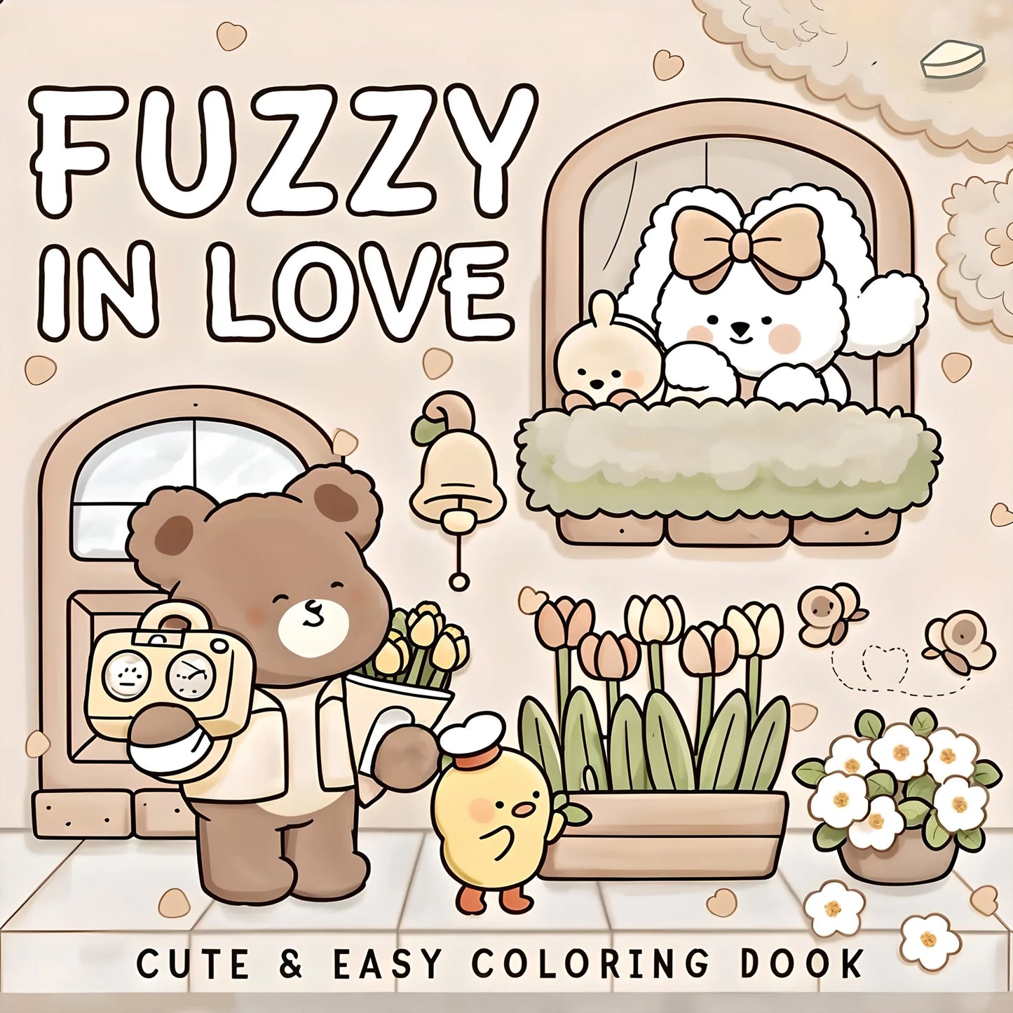 Adult Cat Moments Coloring Book | Relaxation & Fun Gift