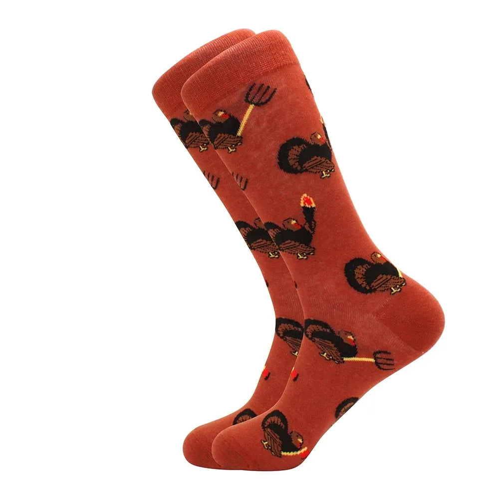 Funny Mid-Top Unisex Socks | Unique Hip Hop Shark Design