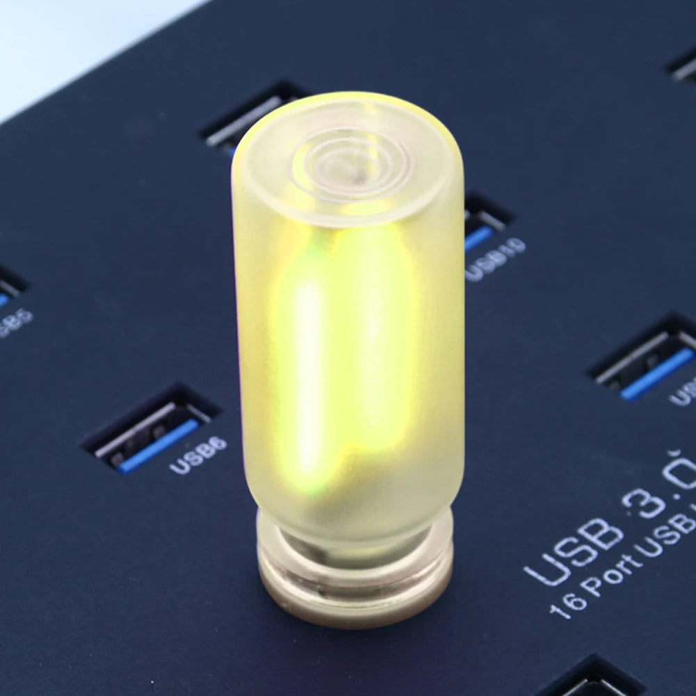 Bombilla LED USB Retro Táctil Regulable | Luz Ambiental de Filamento Acogedora