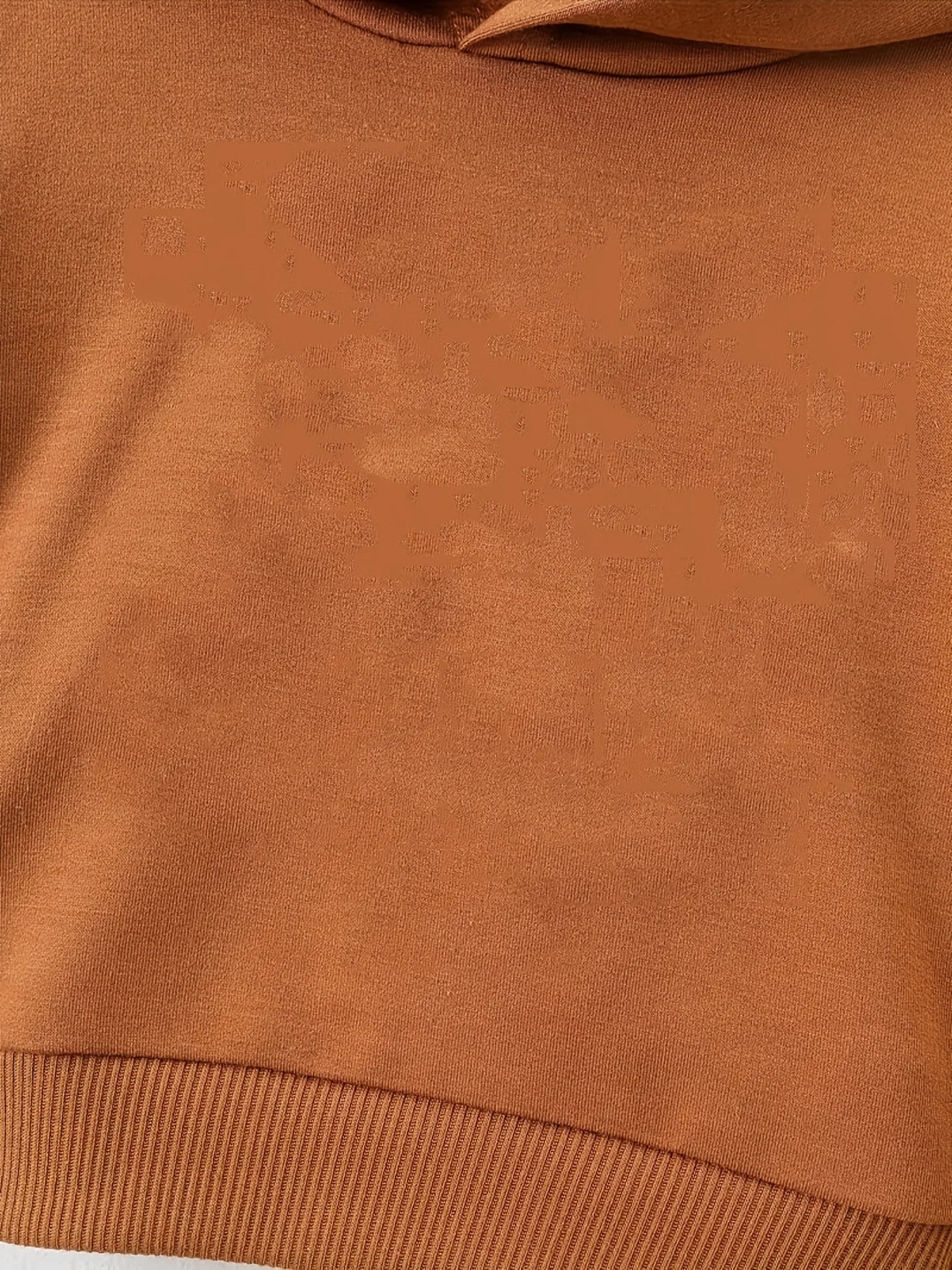 Conjunto de sudadera polar con capucha y pantalón deportivo para bebé niño | Acogedor atuendo de otoño