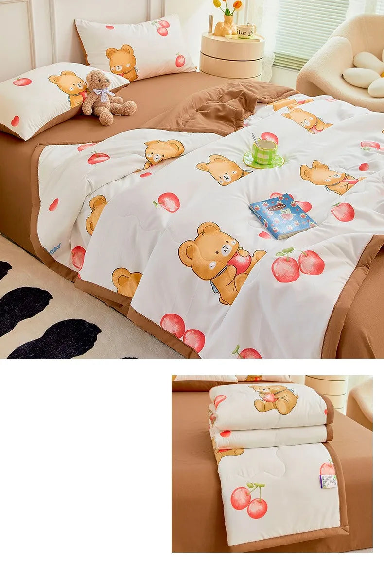 Summer Thin Duvet | Soft Printed Comforter for All Sizes