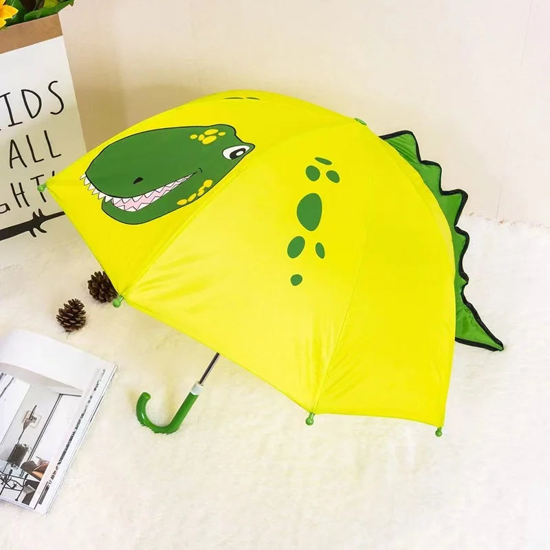 Cute Cartoon Children Umbrella | Fun 3D Ear Design for Kids